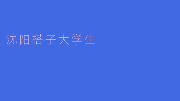 什么是“沈阳搭子大学生”?**