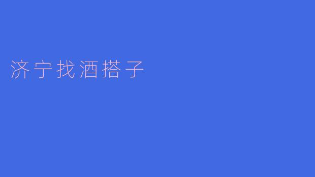 济宁找酒搭子