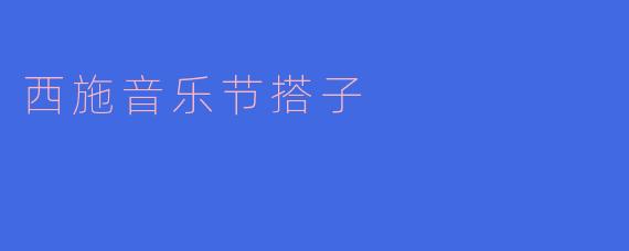 ### 音乐与友谊的盛宴——西施音乐节搭子的美好旅程