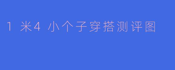 1米4小个子穿搭测评图