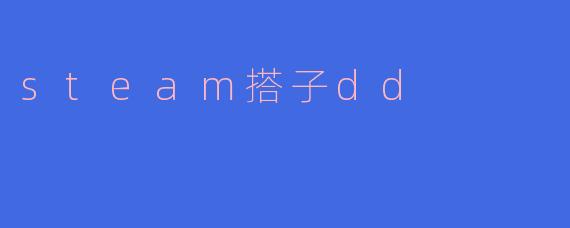 steam搭子dd