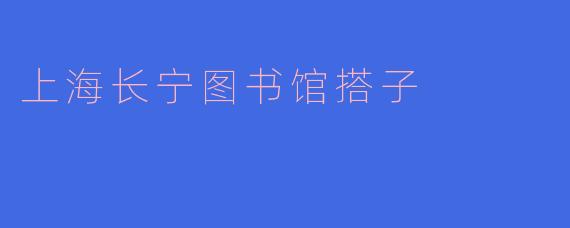 上海长宁图书馆搭子