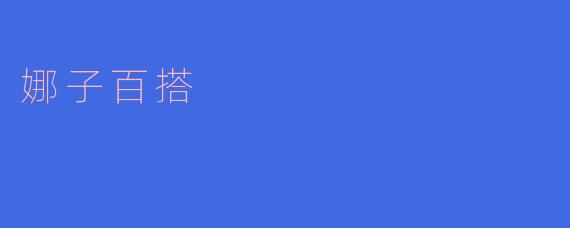 娜子百搭：时尚与个性的完美结合