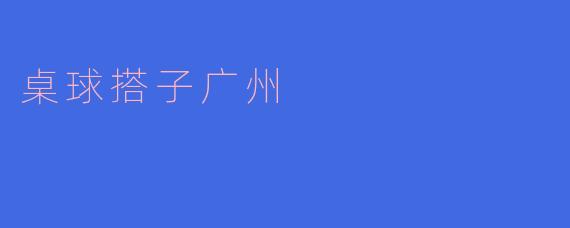 桌球搭子广州：激情碰撞中的友谊之网
