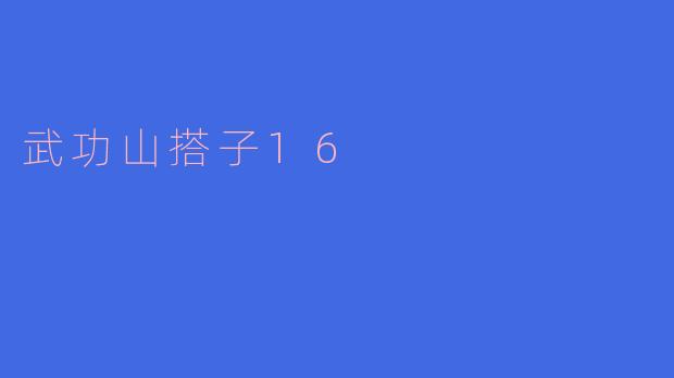 武功山搭子16
