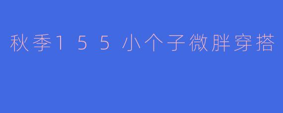 秋季155小个子微胖穿搭