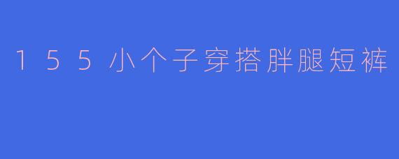 155小个子穿搭胖腿短裤