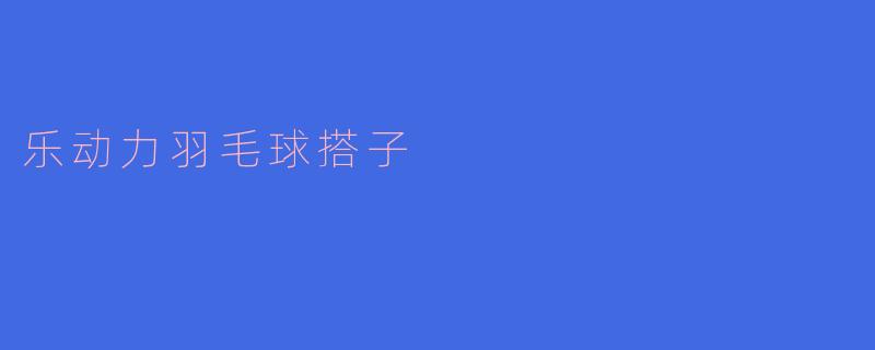 在乐动力上找羽毛球搭子，怎样才能快速匹配到水平相近的伙伴？
