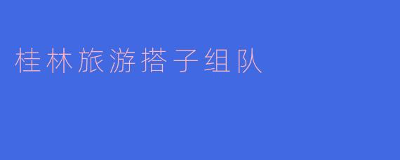 “桂林山水觅知音｜寻找你的理想旅游搭子，共赏漓江仙境！”