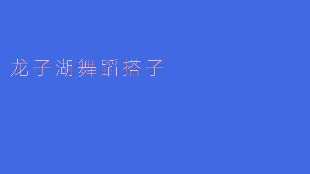在龙子湖附近想找舞蹈搭子，有什么推荐的方式或平台吗？