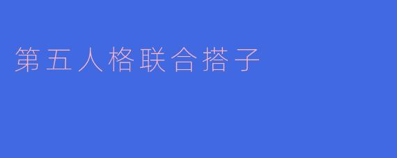 第五人格联合搭子