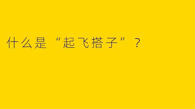什么是“起飞搭子”？