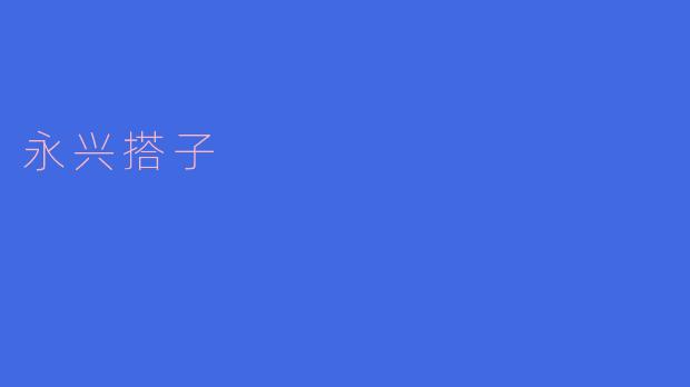 永兴搭子