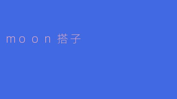 moon搭子