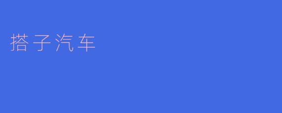 搭子汽车：都市青年的新型社交方向盘