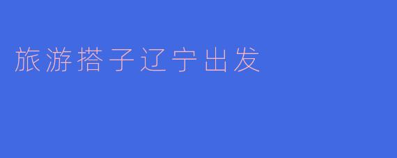 旅游搭子辽宁出发